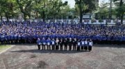 Di antara ribuan pegawai Pemerintah Provinsi Sulawesi Selatan yang mengikuti Pelantikan Pegawai Pemerintah dengan Perjanjian Kerja (PPPK) Tahap I Tahun 2024 di pelataran Kantor Gubernur Sulsel, Kamis, 31 Juli 2025, sosok Lalu Syafii menarik perhatian.