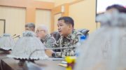 Bupati Bantaeng, M. Fathul Fauzy Nurdin membuka Rapat Monitoring dan Evaluasi Program Pembangunan Daerah Triwulan II tahun Anggaran 2025, di Ruang Pola Kantor Bupati Bantaeng, Kamis, 31 Juli 2025.