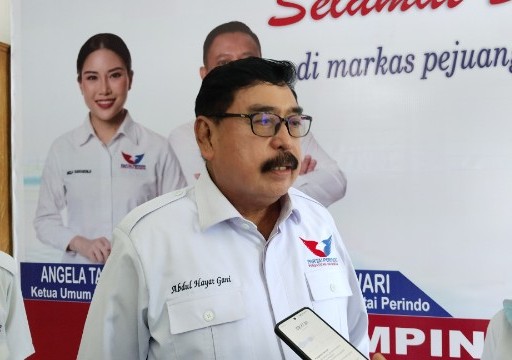 Plt Ketua DPW Perindo Sulsel, Abdul Hayat Gani.