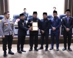 Wali Kota Parepare, Tasming Hamid hadiri rapat paripurna Ranperda tentang Pertanggungjawaban Pelaksanaan APBD Tahun Anggaran 2024.