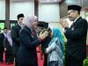 Wakil Wali Kota Makassar, Aliyah Mustika Ilham saat hadiri acara Pengukuhan Kepala Perwakilan BPKP Provinsi Sulawesi Selatan.