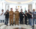 Wali Kota Makassar, Munafri Arifuddin saat menerima panitia Pekan Olahraga Nipah 2025