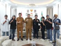 Wali Kota Makassar, Munafri Arifuddin saat menerima panitia Pekan Olahraga Nipah 2025
