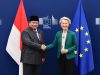 Presiden RI Prabowo Subianto dan Presiden Komisi Eropa Ursula von der Leyen resmi menyepakati secara politik Perjanjian Kemitraan Ekonomi Komprehensif (Comprehensive Economic Partnership Agreement/CEPA) antara Indonesia dan Uni Eropa. Kesepakatan ini diumumkan di Brussel, Belgia, Minggu (13/7/2025), menandai pencapaian diplomatik dan ekonomi besar setelah negosiasi selama lebih dari satu dekade.