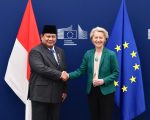 Presiden RI Prabowo Subianto dan Presiden Komisi Eropa Ursula von der Leyen resmi menyepakati secara politik Perjanjian Kemitraan Ekonomi Komprehensif (Comprehensive Economic Partnership Agreement/CEPA) antara Indonesia dan Uni Eropa. Kesepakatan ini diumumkan di Brussel, Belgia, Minggu (13/7/2025), menandai pencapaian diplomatik dan ekonomi besar setelah negosiasi selama lebih dari satu dekade.