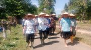 Pemerintah Kabupaten Pangkajene dan Kepulauan (Pangkep) melaksanakan Gerakan Menanam Padi Musim Tanam III Tahun 2025 di lahan persawahan Kelompok Tani Alam Perkasa