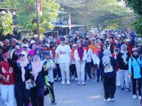 Ribuan Warga Pangkep Ikuti Jalan Santai HUT ke-80 RI: Bupati Apresiasi Antusiasme Masyarakat