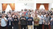 Wali Kota Makassar, Munafri Arifuddin, menerima kunjungan Asosiasi Pendidikan Tinggi Ilmu Komunikasi (ASPIKOM) di Baruga Angin Mamiri, Rumah Jabatan Wali Kota Makassar, Jumat (1/8/2025).