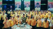 Dewan Pimpinan Daerah (DPD) I Partai Golkar Sulawesi Selatan (Sulsel) menggelar Bimbingan Teknis (Bimtek) bagi seluruh anggota Fraksi Golkar se-Sulsel di Hotel Claro, Makassar, Jumat 1 Agustus 2025 malam. Kegiatan ini bertujuan meningkatkan wawasan dan keilmuan para kader dalam menjalankan tugas legislatif dan menyikapi dinamika politik.