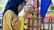 Wakil Wali Kota Makassar, Aliyah Mustika Ilham, menghadiri bazaar dan pameran dalam rangkaian kegiatan Kongres Diaspora Indonesia ke-8 (CID-8) yang digelar di Ibu Kota Nusantara (IKN), Sabtu (2/8/2025).