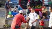 Wali Kota Parepare, Tasming Hamid, melakukan kunjungan lapangan ke Pasar Sumpang Minangae, Rabu (6/8/2025) pagi.