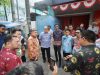 Wali Kota Makassar, Munafri Arifuddin, melakukan inspeksi mendadak (sidak) terhadap pemasangan kabel fiber optik (FO) di Kawasan Bonto Lempangan, Kamis (7/08/2025).
