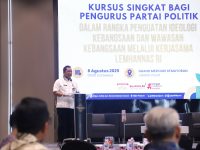 Kementerian Dalam Negeri melalui Direktorat Politik dan Pemerintahan Umum (Polpum) bekerjasama dengan Lemhanas RI menggelar kursus singkat bagi para pengurus DPP Partai Politik, di Hotel Mercure Jakarta Pusat, Jumat 8 Agustus 2025. Kursus singkat bertajuk "Peran Partai Politik dalam Mewujudkan Indonesia Sejahtera, Maju, Bersatu, dan Berdaulat".
