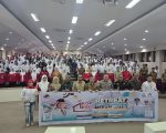 153 Koperasi Merah Putih di lepas untuk mengikuti retreat di Malino, Kabupaten Gowa, Sulsel. Pelepasan ini di lakukan oleh Asisten II Bidang Perekonomian dan Pembangunan Setda Kota Makassar, Zainal Ibrahim.