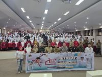 153 Koperasi Merah Putih di lepas untuk mengikuti retreat di Malino, Kabupaten Gowa, Sulsel. Pelepasan ini di lakukan oleh Asisten II Bidang Perekonomian dan Pembangunan Setda Kota Makassar, Zainal Ibrahim.