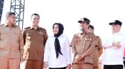 Pemerintah Provinsi Sulawesi Selatan meluncurkan uji coba terbang pesawat amfibi (seaplane) sekaligus menandai peletakan prasasti groundbreaking pembangunan water aerodrome di Taman Andalan, kawasan Center Point of Indonesia (CPI) Makassar, Senin, 11 Agustus 2025.