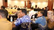 Wali Kota Parepare, Tasming Hamid, menghadiri kegiatan kunjungan kerja atau reses Komisi XI DPR RI masa sidang IV tahun sidang 2024–2025 yang digelar di Provinsi Sulawesi Selatan.