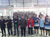 Wali Kota Makassar, Munafri Arifuddin, secara resmi membuka dan meresmikan Losdoll Padel Tournament Vol. 1 yang diselenggarakan oleh Losdoll Padel Club di Top Spin Arena, Jalan Danau Tanjung Bunga, Sabtu (16/08/2025).