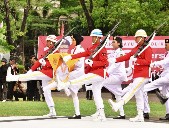 Paskibraka Sulsel Jalankan Tugas dengan Penuh Haru di HUT ke-80 RI
