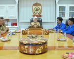 Wakil Wali Kota Makassar, Aliyah Mustika Ilham, menerima audiensi Pengurus Cabang Pergerakan Mahasiswa Islam Indonesia (PMII) Makassar periode 2025–2027 di Ruang Wakil Wali Kota, Lantai 2 Kantor Balai Kota Makassar, Selasa (19/08/2025).