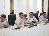 Wali Kota Makassar, Munafri Arifuddin mengikuti Rapat Forum Koordinasi Pimpinan Daerah (Forkopimda) Sulawesi Selatan bersama para bupati, wali kota, serta instansi terkait melalui zoom meeting, Rabu (20/8/2025).