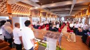 Pemerintah Kota Makassar melalui Dinas Komunikasi dan Informatika (Kominfo) menggelar Monitoring dan Evaluasi SP4N-LAPOR!. Berlangsung di Hotel Novotel Makassar, Rabu (20/8/2025).