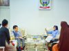 Wakil Gubernur Sulawesi Selatan, Fatmawati Rusdi, memimpin rapat bersama Tim Koordinasi Penanggulangan Kemiskinan Daerah (TKPKD) Provinsi Sulsel dengan dukungan Japan International Cooperation Agency (JICA) di Rumah Jabatan Wakil Gubernur, Jalan Yusuf Dg Ngawing, Makassar, Kamis, 21 Agustus 2025.