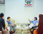 Wakil Gubernur Sulawesi Selatan, Fatmawati Rusdi, memimpin rapat bersama Tim Koordinasi Penanggulangan Kemiskinan Daerah (TKPKD) Provinsi Sulsel dengan dukungan Japan International Cooperation Agency (JICA) di Rumah Jabatan Wakil Gubernur, Jalan Yusuf Dg Ngawing, Makassar, Kamis, 21 Agustus 2025.