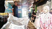 Ketua Forum Kota Sehat Makassar, Melinda Aksa, melakukan kunjungan mendadak ke Pasar Panakkukang, Jumat (22/8/2024).