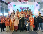 Wakil Wali Kota Makassar, Aliyah Mustika Ilham, menghadiri Makassar Trade Expo 2025 yang berlangsung di Atrium Paris Trans Studio Mall Makassar, Minggu (24/8/2025).