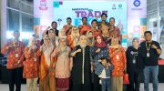 Wakil Wali Kota Makassar, Aliyah Mustika Ilham, menghadiri Makassar Trade Expo 2025 yang berlangsung di Atrium Paris Trans Studio Mall Makassar, Minggu (24/8/2025).
