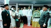 Gubernur Sulawesi Selatan Andi Sudirman Sulaiman melepas jenazah Mantan Sekretaris Provinsi Sulsel, Drs. H. Mappatoeroeng Parawansa, di kediamannya di Jalan Syekh Yusuf, Kabupaten Gowa, Minggu (24/8/2025).