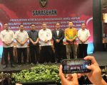 Kementerian Koordinator Bidang Politik, Hukum, dan Keamanan (Kemenko Polkam) menggelar sarasehan bertajuk“Penguatan Kebebasan Masyarakat Sipil untuk Berkumpul, Berekspresi, Berserikat, dan Berpendapat dalam Kerangka Keseimbangan antara Demokrasi dan Stabilitas Nasional”di Hotel Rinra, Makassar, Rabu (26/8/2025).