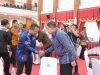 Wali Kota Makassar, Munafri Arifuddin menghadiri kegiatan penyuluhan keamanan pangan dalam rangka mendukung Program Makan Bergizi Gratis (MBG).