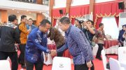 Wali Kota Makassar, Munafri Arifuddin menghadiri kegiatan penyuluhan keamanan pangan dalam rangka mendukung Program Makan Bergizi Gratis (MBG).