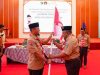 Gubernur Sulawesi Selatan, Andi Sudirman Sulaiman, melepas 460 anggota Kontingen Sulsel yang akan berpartisipasi dalam World Muslim Scout Jamboree 2025, di Aula Asta Cita, Rumah Jabatan Gubernur Sulsel, Jumat (29/8/2025) pagi.