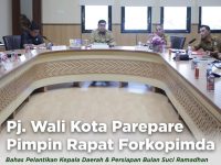 Pj. Wali Kota Parepare Pimpin Rapat Forkopimda