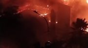 Gedung DPRD Kota Makassar terbakar