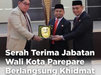 Serah Terima Jabatan Wali Kota Parepare Berlangsung Khidmat