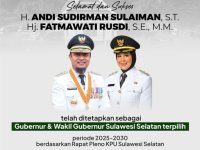 Pejabat Wali Kota Parepare Abdul Hayat dan Pemerintah Kota Parepare Mengucapkan Selamat Atas Gubernur dan Wakil Gubernur Terpilih