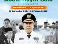 Terima Kasih Bapak Abdul Hayat Gani Atas 5 Bulan Pengabdian Memimpin Kota Parepare