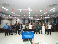Sekretaris Daerah Provinsi Sulawesi Selatan, Jufri Rahman, membuka Rapat Koordinasi Gugus Tugas Reforma Agraria (GTRA) Provinsi Sulawesi Selatan Tahun 2025 di Aula Kolaborasi Kanwil BPN Sulsel, Selasa, 2 September 2025.