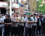 Ketua Badko HMI Sulsel, Asrullah Dimas saat bersama Ketua DPRR Sulsel, Andi Rahmatika Dewi, Ketua DPRD Kota Makassar, Supratman dan Kapolrestabes Makassar Kombes Arya Perdana dan seluruh kader HMI se-Sulsel.