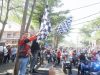 Wali Kota Appi saat melepas ratusan motor gede komunitas riders dari Harley Davidson Club Indonesia