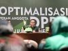 Sekretaris Daerah Provinsi (Sekdaprov) Sulawesi Selatan, Jufri Rahman, menjadi narasumber dalam kegiatan Bimbingan Teknis (Bimtek) anggota DPRD Partai Persatuan Pembangunan (PPP) se-Sulsel di Hotel Four Points by Sheraton Makassar, Sabtu (6/9/2025).