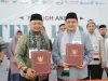 Wali Kota Makassar, Munafri Arifuddin, menghadiri Tabligh Akbar sekaligus melepas ratusan alumni Sekolah Da’i dan Institut Agama Islam (IAI) STIBA Makassar dalam program Tebar Da’i Nusantara, Minggu (7/9/2025).