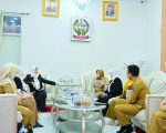 Wakil Gubernur Sulawesi Selatan, Fatmawati Rusdi, menerima audiensi pengurus Forum Pemberdayaan Perempuan Indonesia (FPPI) Sulsel di rumah jabatan Wakil Gubernur, Jalan Yusuf Dg Ngawing, Makassar, Senin, 8 September 2025.