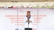 Wali Kota Makassar, Munafri Arifuddin, meresmikan hasil renovasi SD Inpres Pagandongan I dan II, Selasa (09/09/2025).