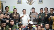 Menteri Dalam Negeri RI, Muhammad Tito Karnavian, meninjau langsung pos keamanan lingkungan (poskamling) di Kecamatan Rappocini, Kelurahan Banta-Bantaeng, Kamis (11/9/2025) malam.