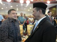 Wali Kota Makassar, Munafri Arifuddin, menghadiri Rapat Senat Terbuka Luar Biasa yang merupakan rangkaian awal perayaan Dies Natalis ke-69 tahun Universitas Hasanuddin (Unhas).